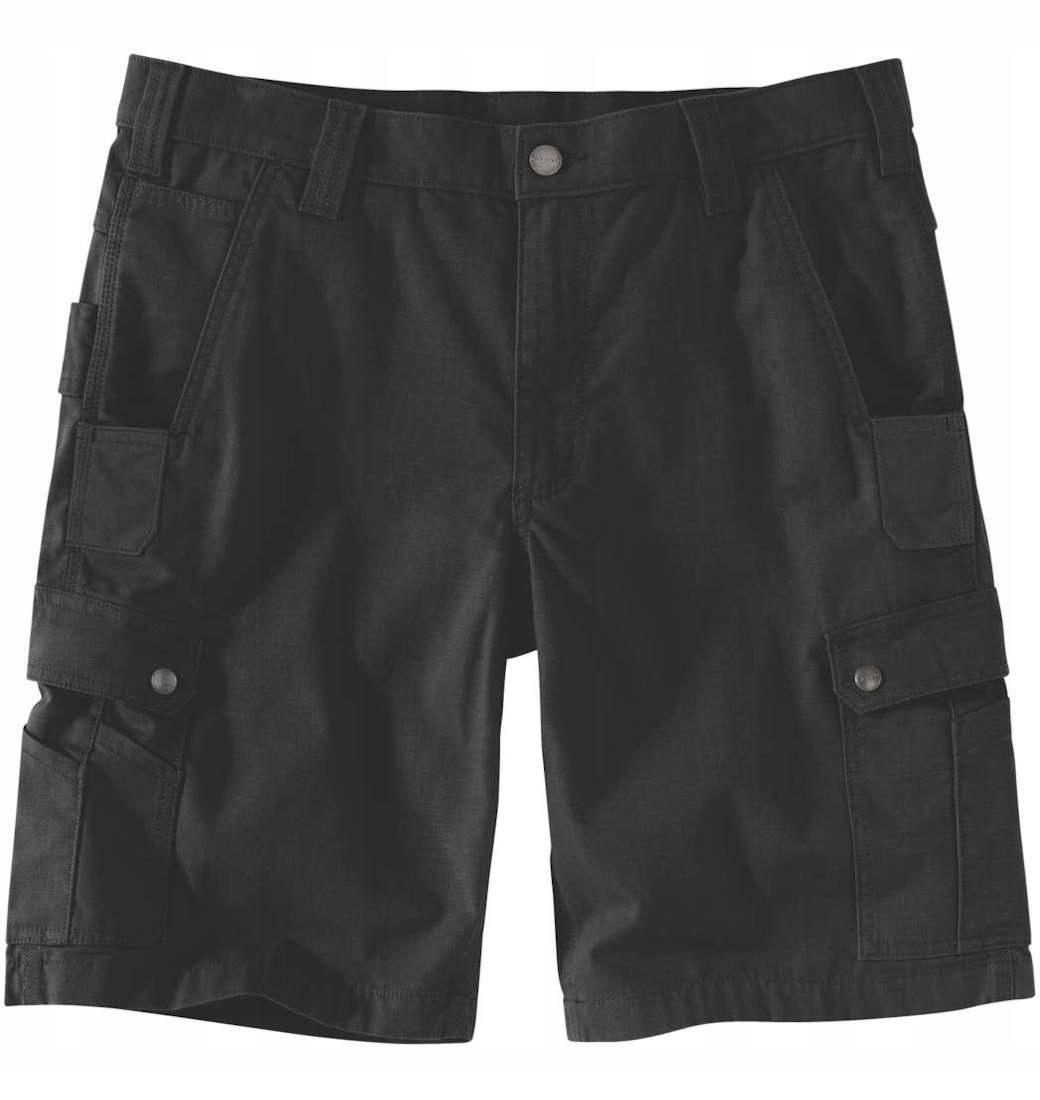 Kraťasy Carhartt Rugged Flex RipStop Cargo Black