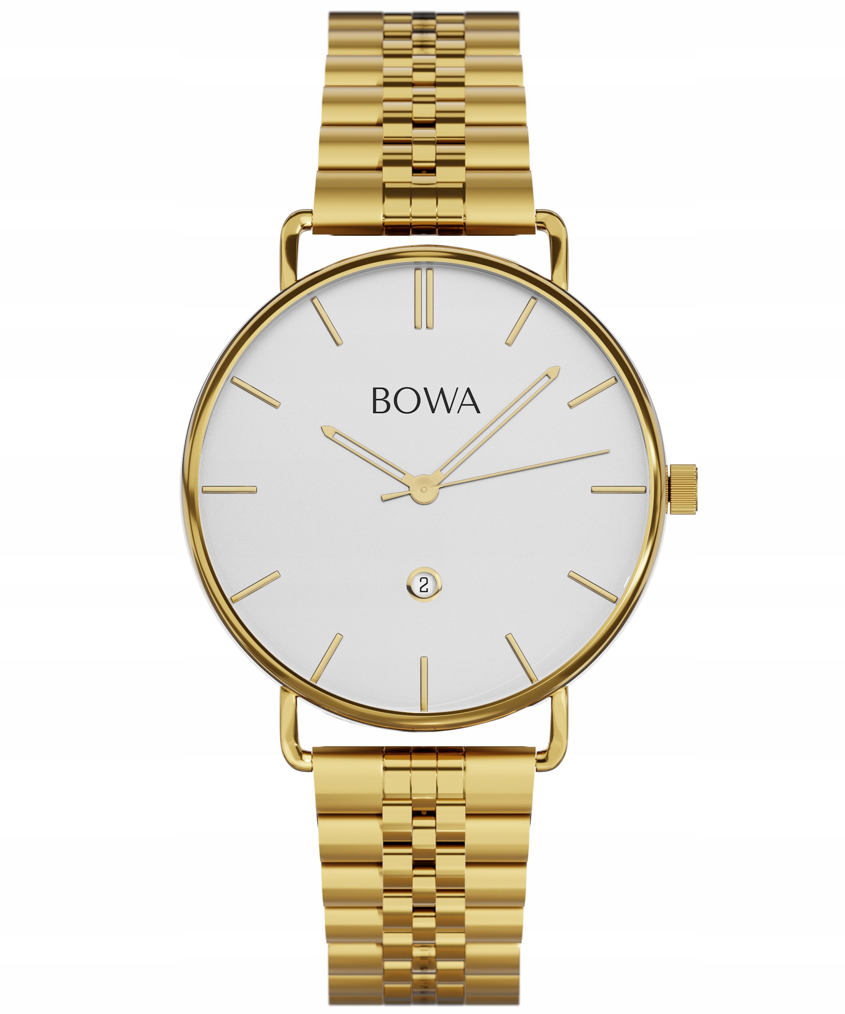 Dámské hodinky Bowa Milan White Gold Steel 34