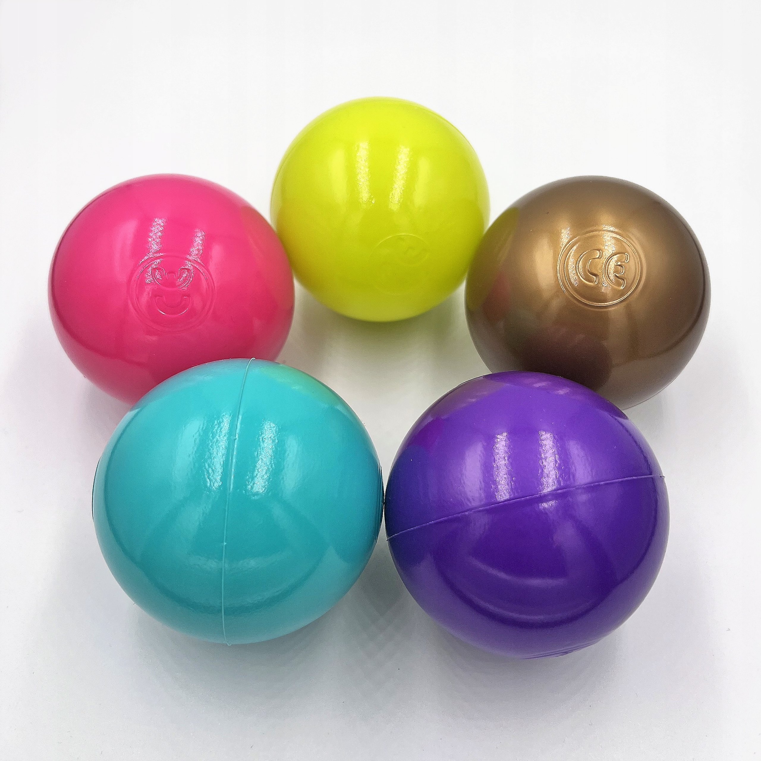 

Plastikowe piłeczki zestaw wiosenny 200szt. 7cm