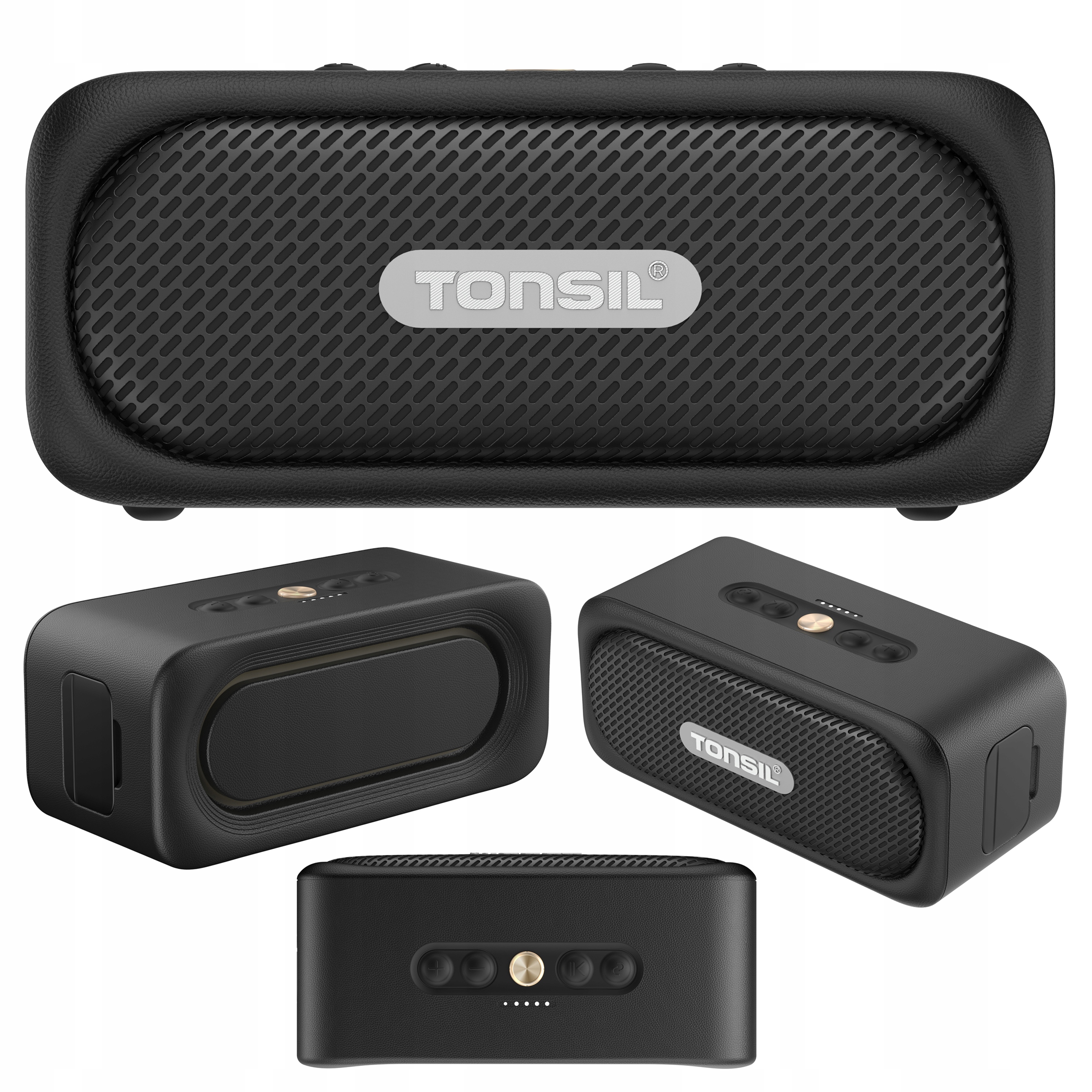 Bezdrátový přenosný reproduktor Tonsil GoSound I Bluetooth 2000 mAh IPX7