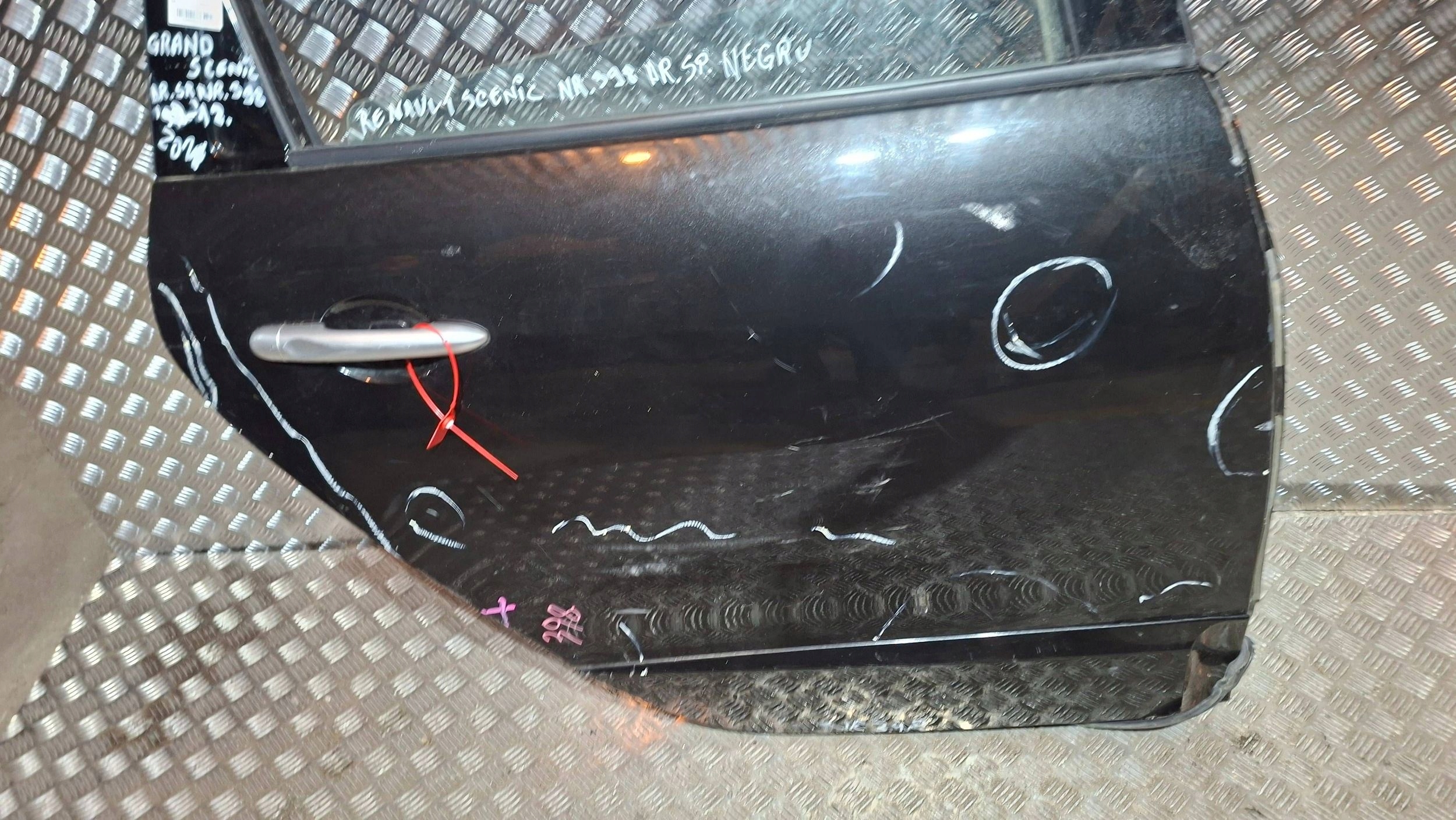 Tür rechts heck RENAULT SCENIC III 2009