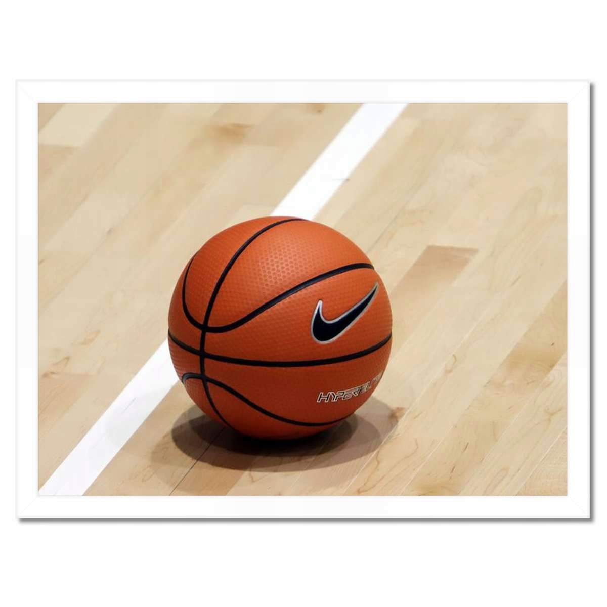 Plakáty v rámu 40x30 Basketbalový míč Koš