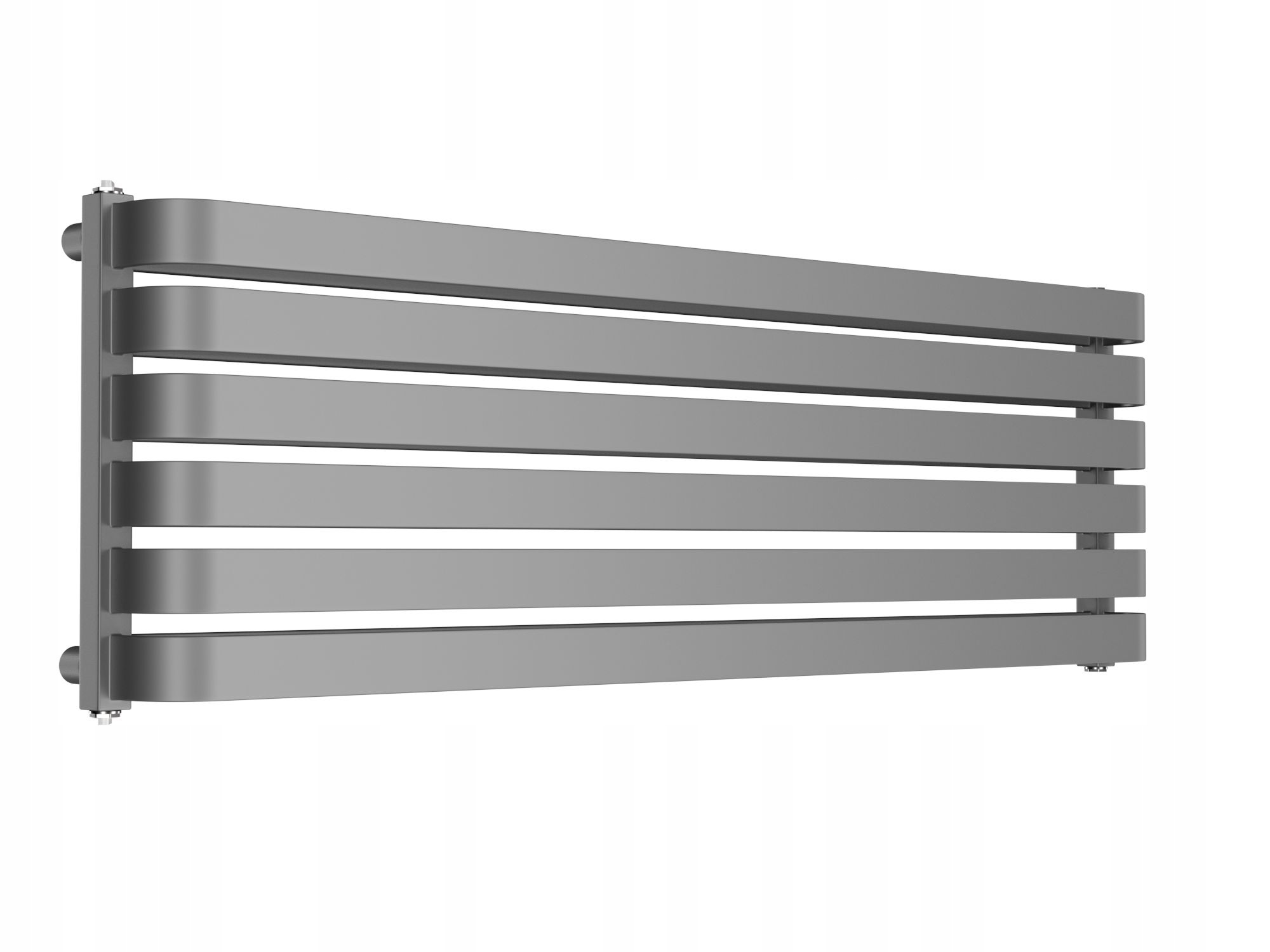 Dekoratívny horizontálny radiátor Male 140x395 Antracit