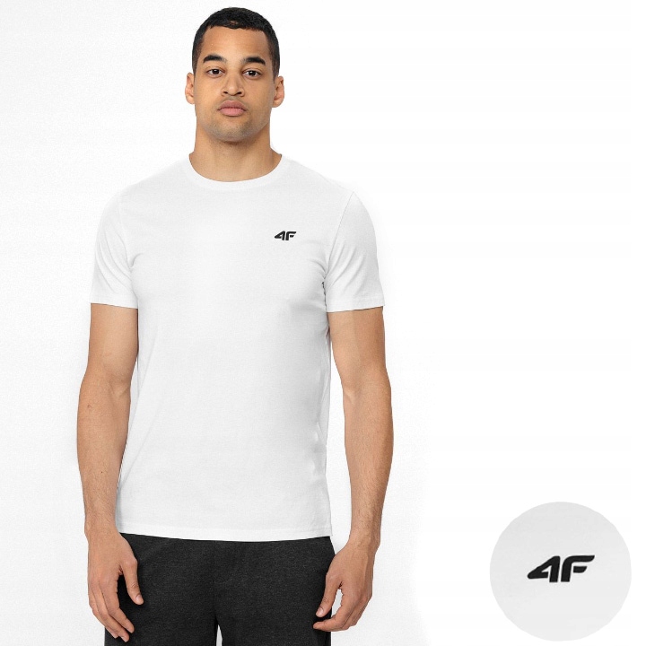 

Koszulka Męska 4F Sportowa T-shirt Bawełna S