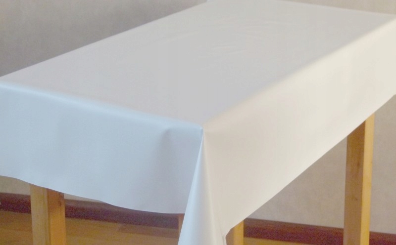 CERATA, CERATY, OBRUS, BIAŁA, JEDNOKOLOROWA, GŁADKA BEZ WZORU EAN (GTIN) 5907633455878