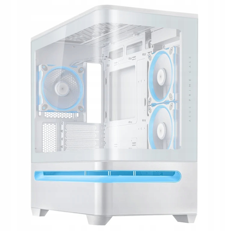 Počítačová Skriňa Asus Prime AP202 Tg Argb Midi Tower biela