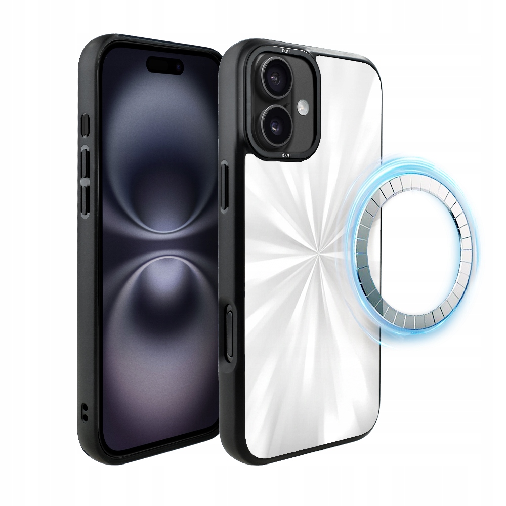 iPhone 16 Plus Ibizu DropGuard matné Pouzdro s MagSafe, perleťové