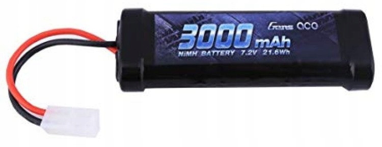 Akumulátor Gens Ace 3000MAH 7.2V Nimh Pro Dálkově Ovládané Modely