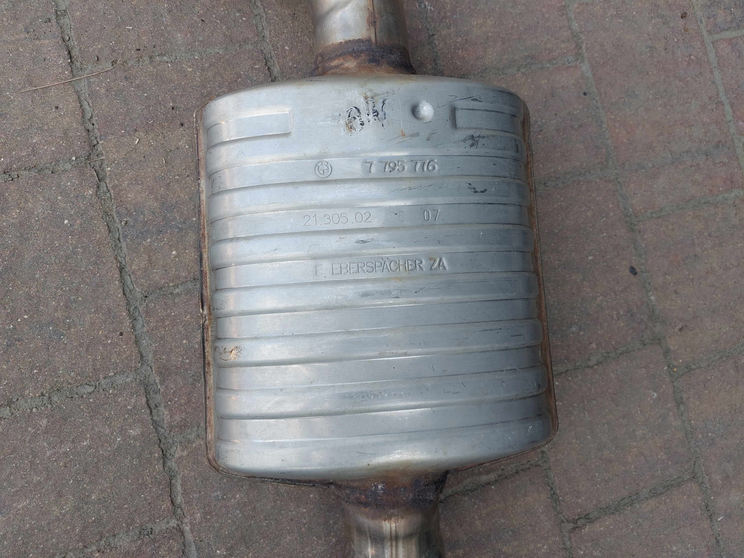 muffler, exhaust BMW E90 DIESEL 7795776 7795777