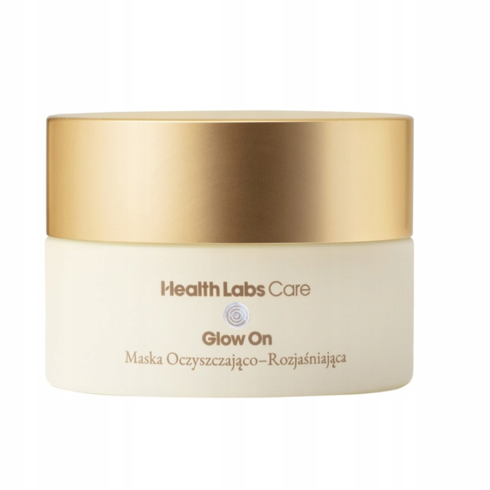 HealthLabs Glow On čistící a rozjasňující maska 50 ml