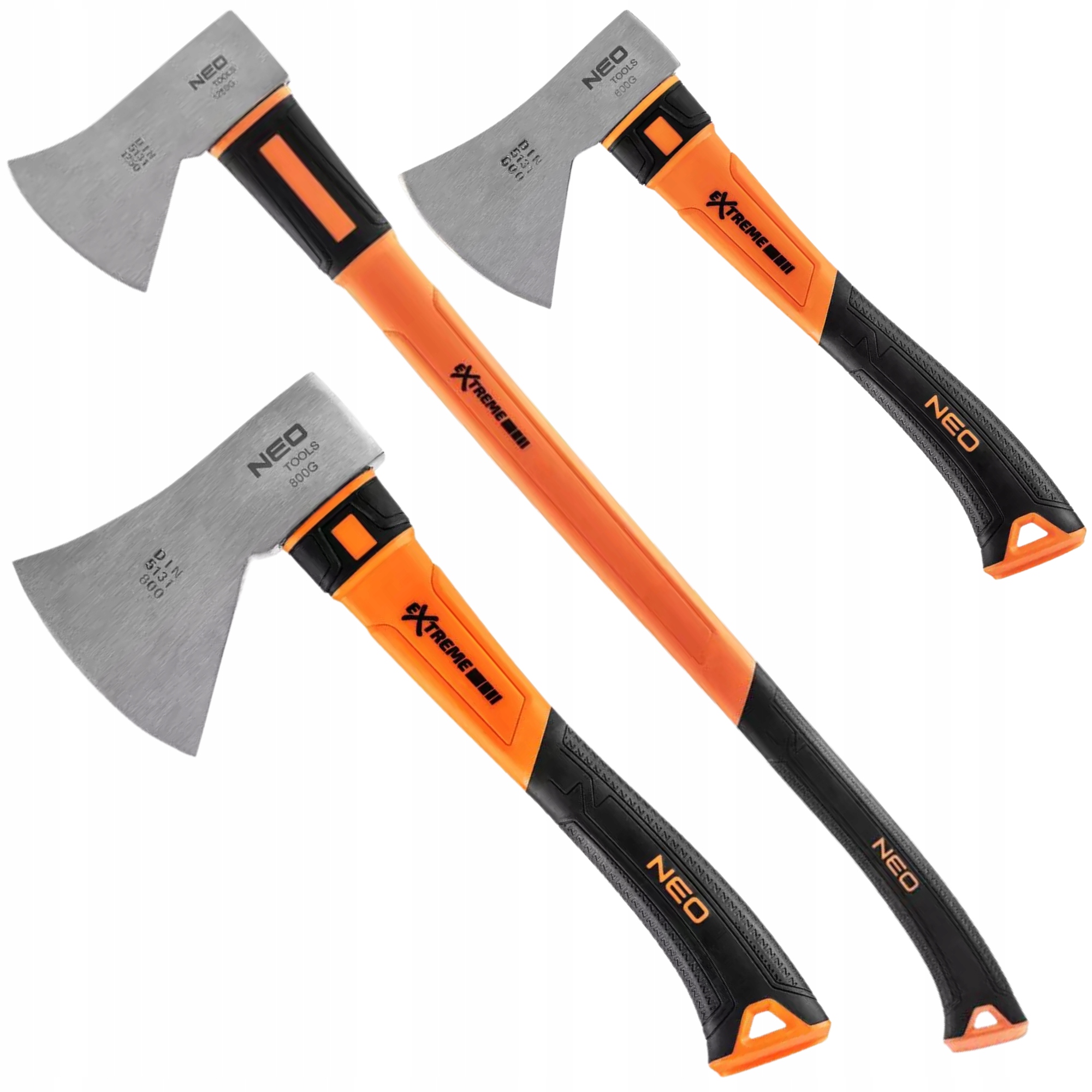 Sada sekier 3 ks Neo Tools Štiepacia sekera tesárska
