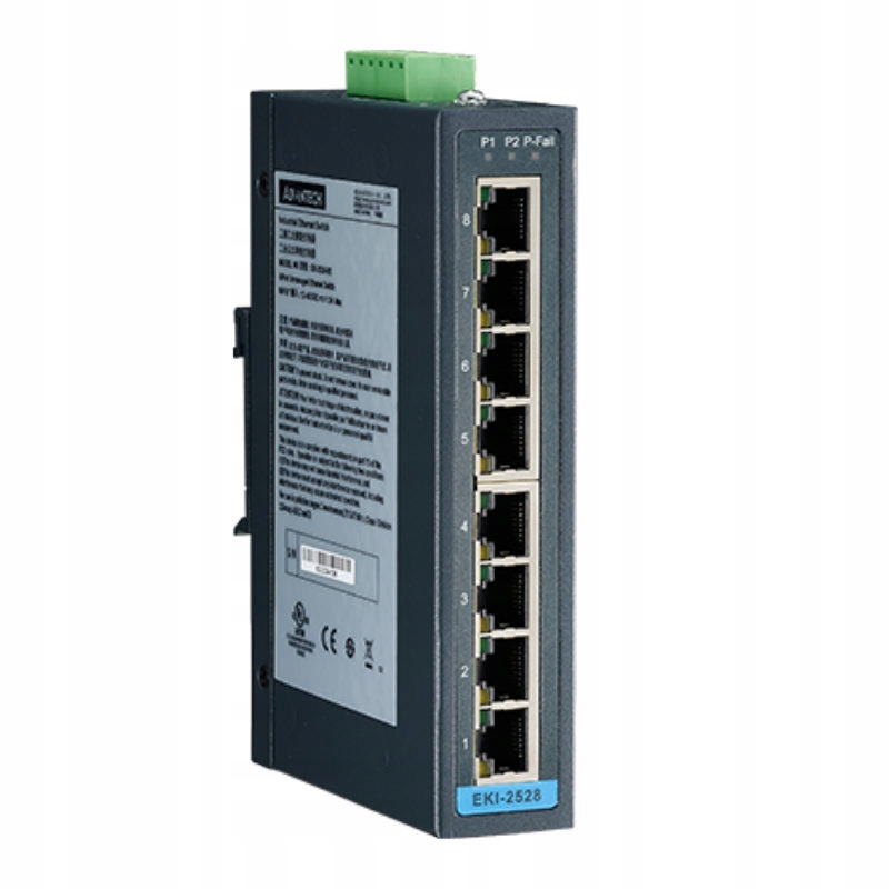 Switch EKI-2528 8 x Ethernet 10/100Mb/s