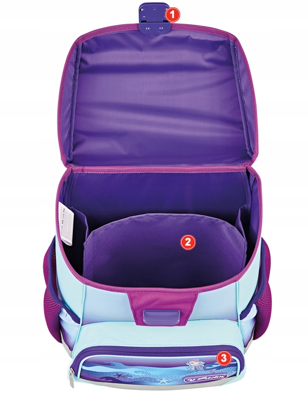 TORNISTER SZKOLNY HERLITZ DELFINKI PIERWSZA KLASA Bohater brak