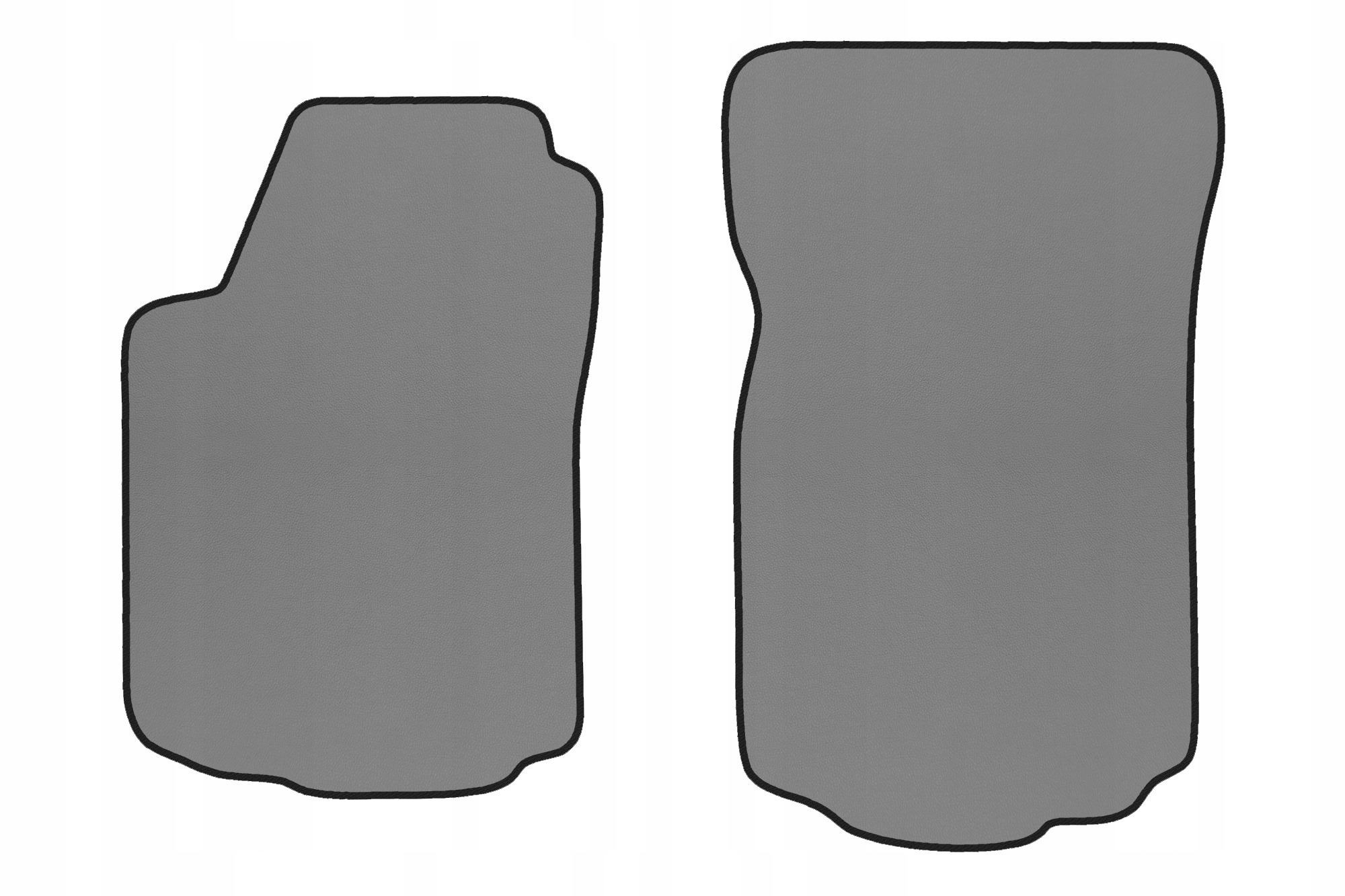 Килимки передні еко-шкіра AUDI A 6 C 4 94-97 товсті