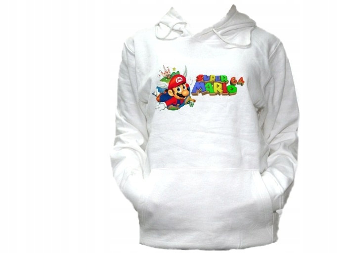 

Bluza Kaptur Super Mario Bros Wzory