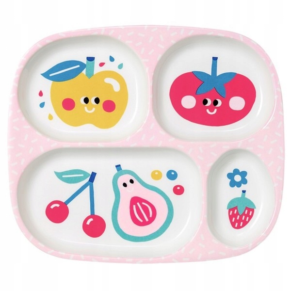 

AL09 Talerz z melaminy przegródki Petit Jour Paris