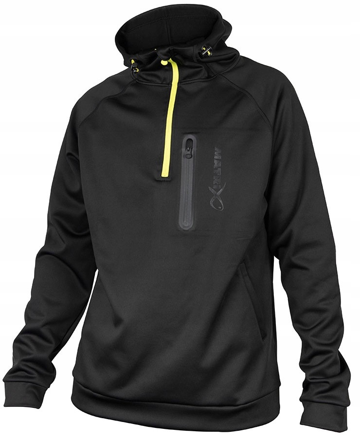 Mikina All Weather Hoody s lehkou fleecovou podšívkou, černá, Matrix vel.