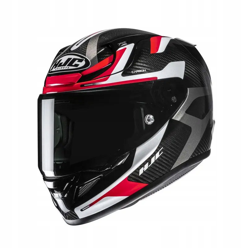 Motocyklová prilba Hjc RPHA12 Carbon Xentra Black Red M