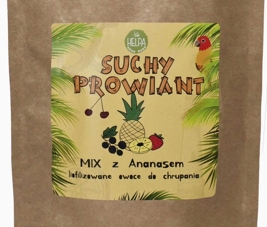HELPA УПАКОВАННЫЙ ВИШНЯ АНАНАС КЛУБНИКА ВРЕМЯ