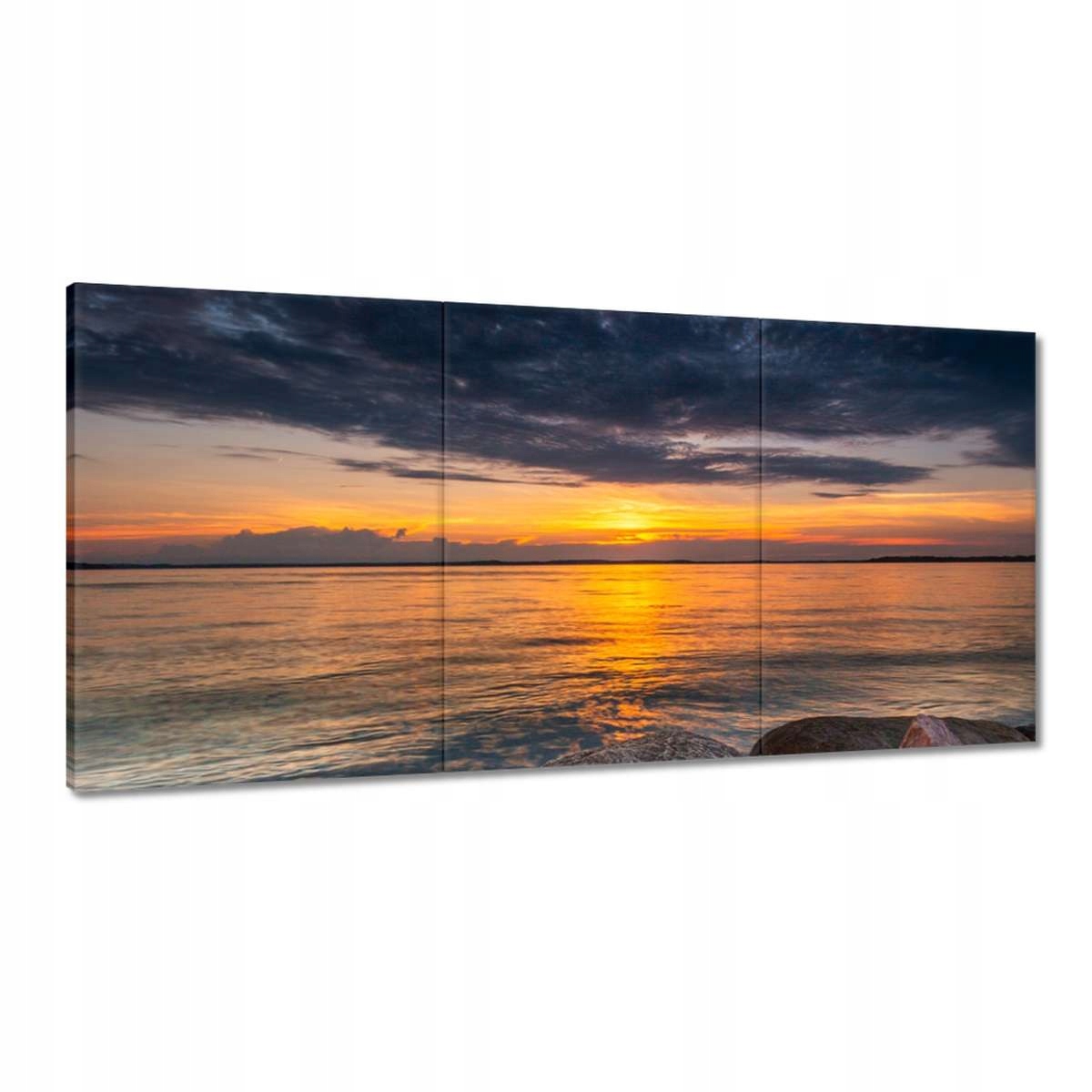 Obrazy 180x90 Skaly More Slnko