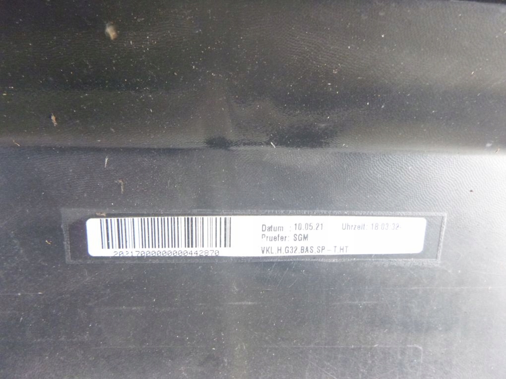 BMW 6 G32 GT GRAN TURISMO 17- bumper rear