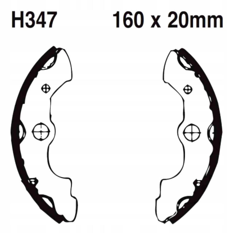 Brzdové Čelisti Honda Trx 300 350 400 450 500 650 Fourtrax