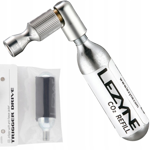 CO2 pumpa Lezyne Trigger Drive stříbrná