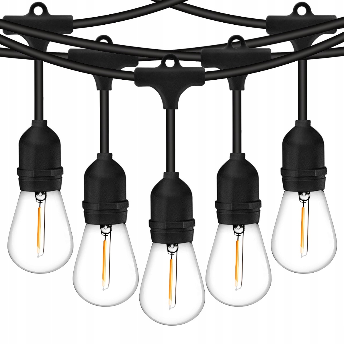 

Girlanda Ogrodowa Świetlna 20M 20x Żarówka Led
