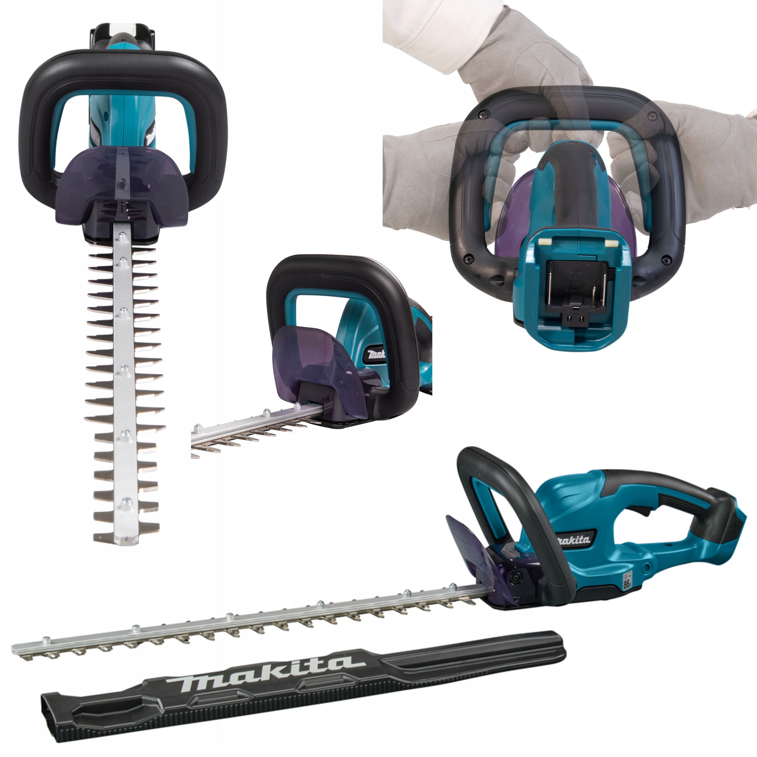 Makita DUH507Z Nožnice Na Živý Plot Akum. 18V 500 mm