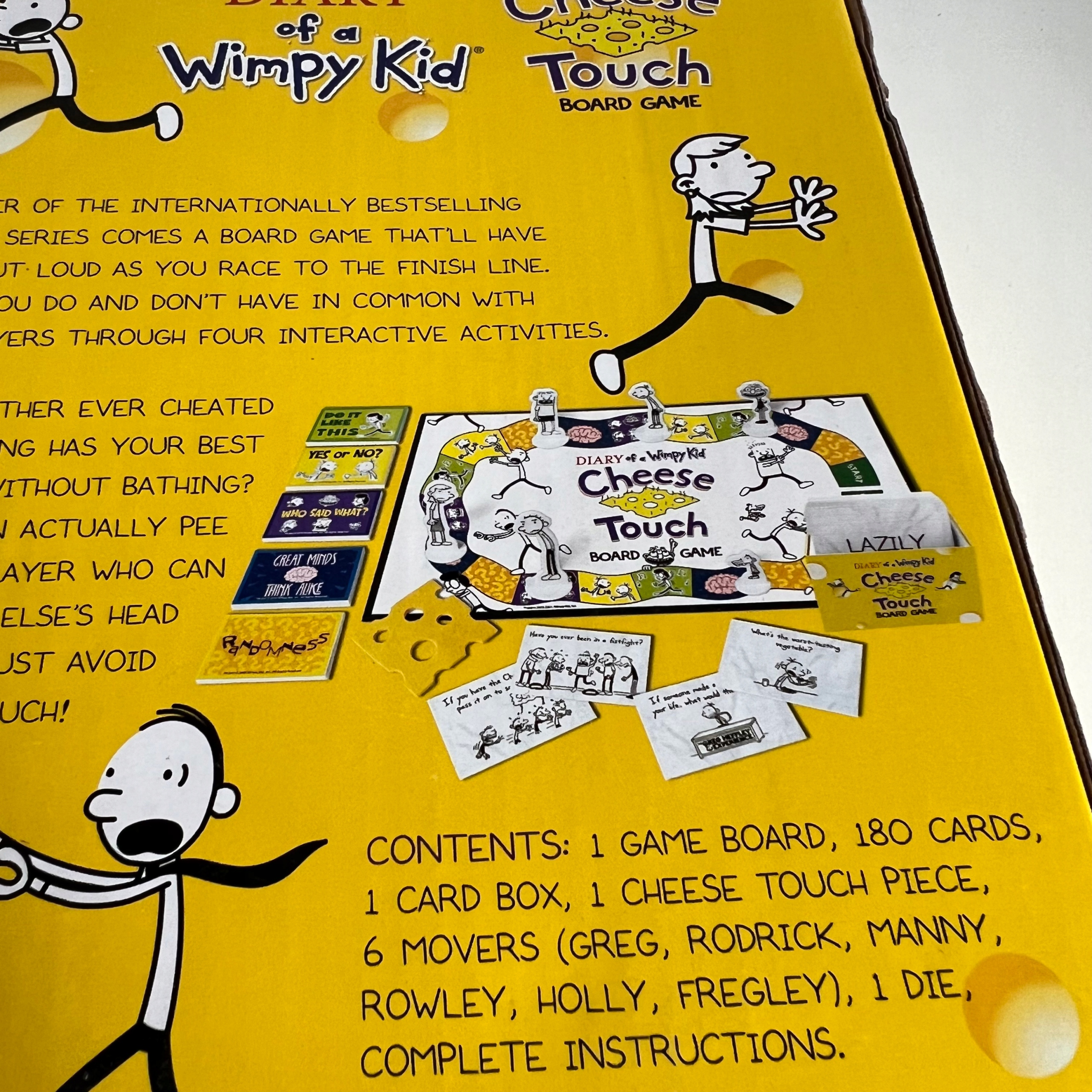 Gra angielska DIARY OF THE WIMPY KID CHEESE TOUCH nowa Pressman Kod producenta 4182