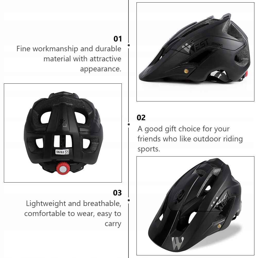 Ochrona kasku rowerowego na zewnątrz Model 4986615726050756476