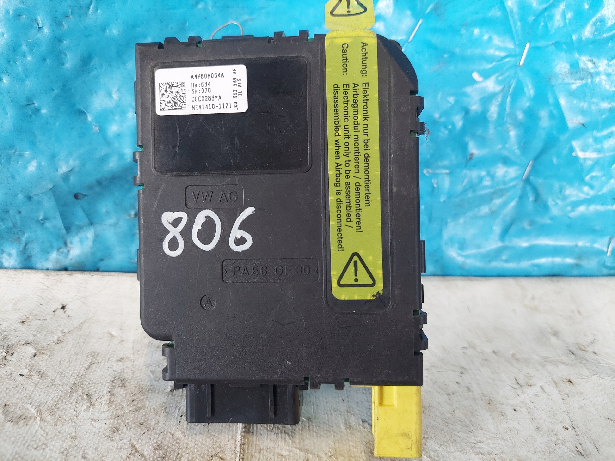 GOLF V 1K0953549AF module sensor KATA steering