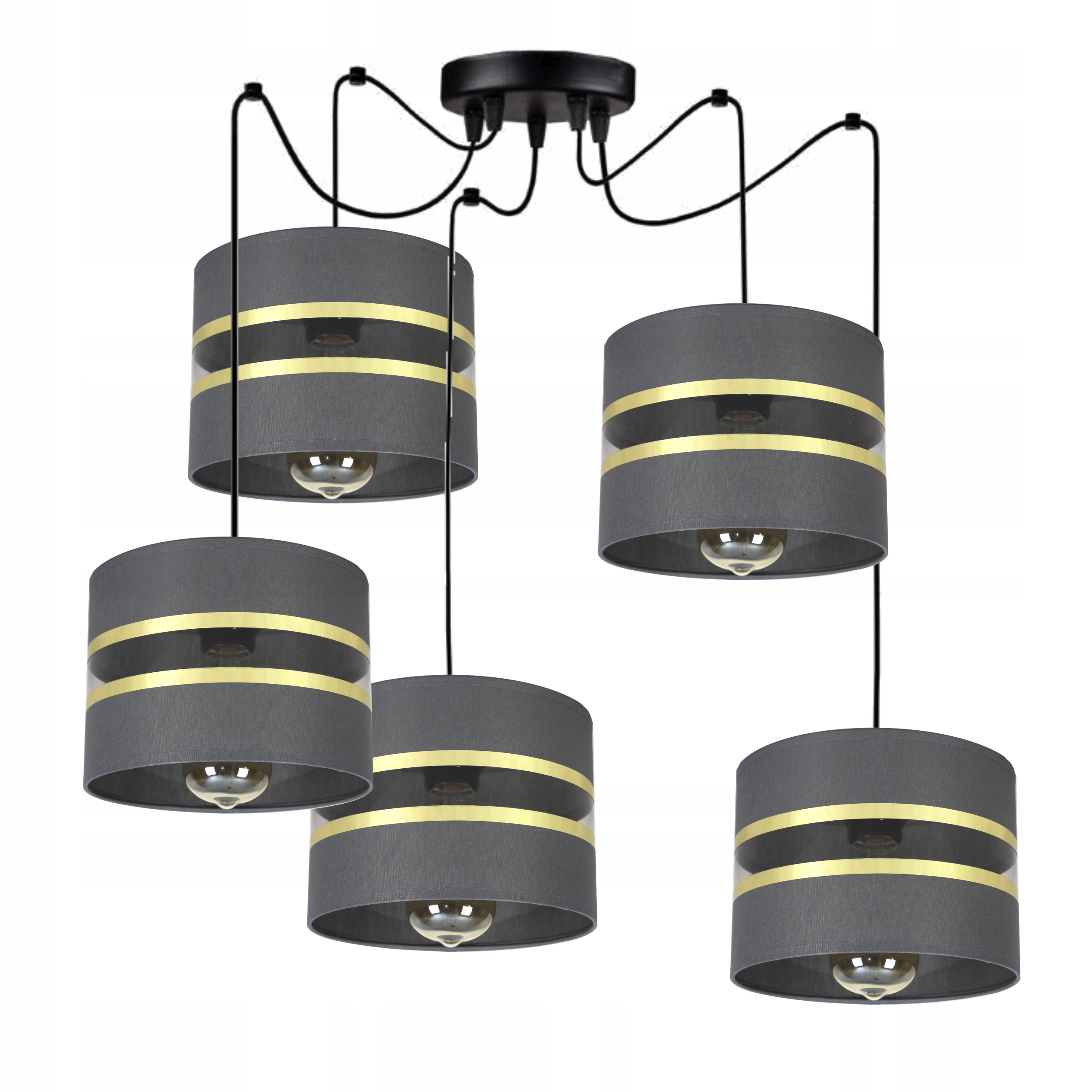 

Lampa Pająk Wisząca Led Loft Edison Spider Cien