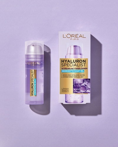 Loreal Hyaluron Specialist przeciwzmarszczkowy żel nawilżający do twarzy Typ skóry Do wszystkich typów skóry