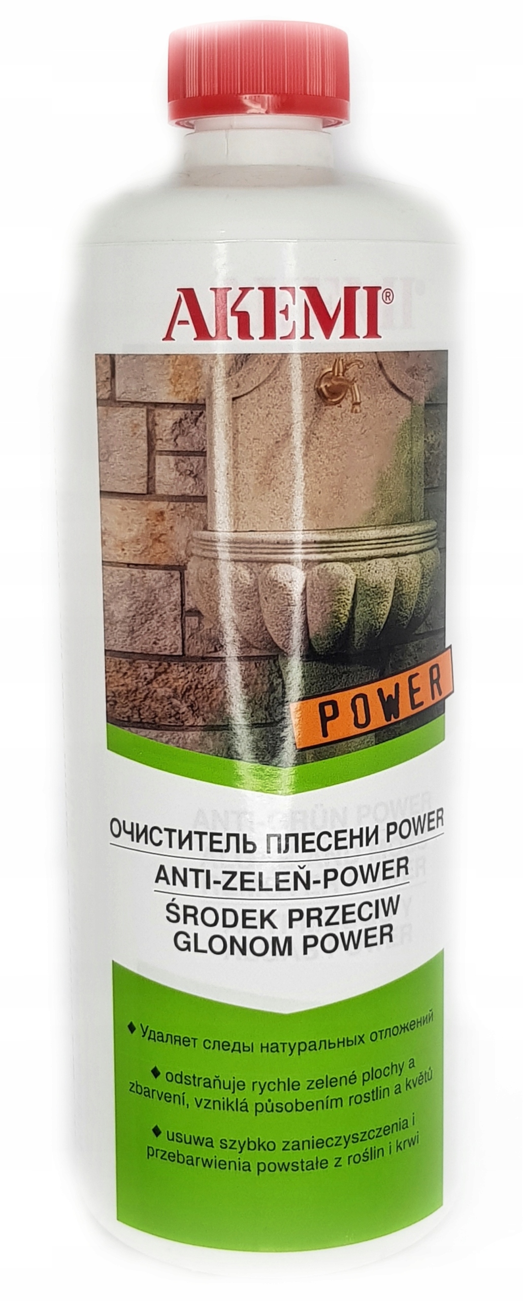 ŚRODEK PRZECIW GLONOM POWER AKEMI PIASKOWIEC 1L