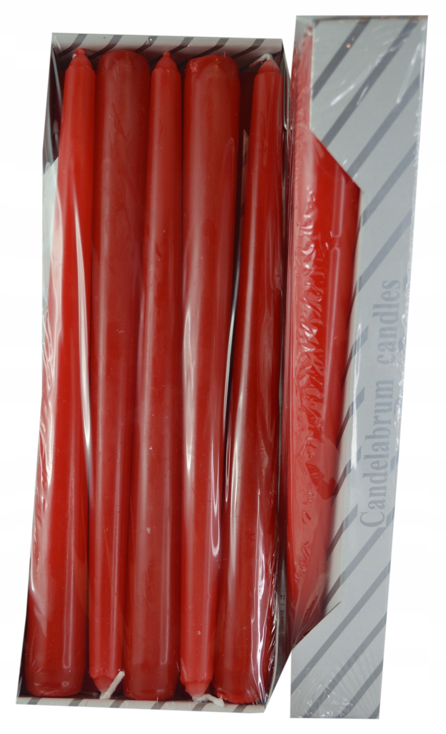 

Świeca Stożkowa 10SZT Czerwona XXL 270mm-PRODUCENT