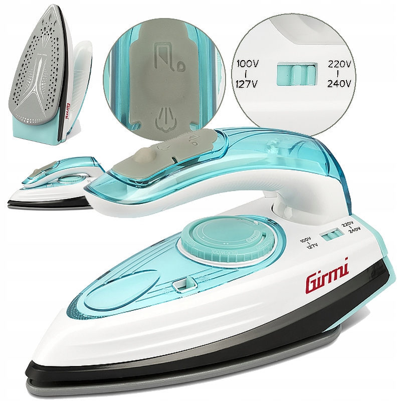 Žehlička Girmi, ST0401, cestovní, napařovací, 70 ml, dvojité napětí,