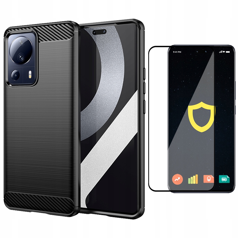

Etui Carbon Case Obudowa Do Xiaomi 13 Lite Szkło