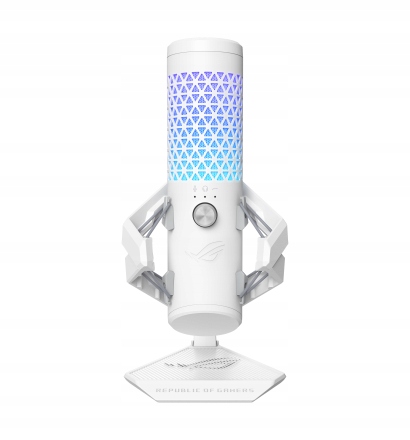 Asus mikrofón Rog Carnyx, drôtový, Usb-a, biela