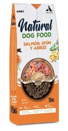 Forzecan Natural Dog Food Łosoś i Tuńczyk z ryżem 15kg