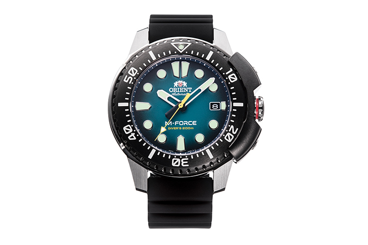 Mechanické sportovní hodinky Orient M-Force RA-AC0L04L00B 45.0mm 20ATM