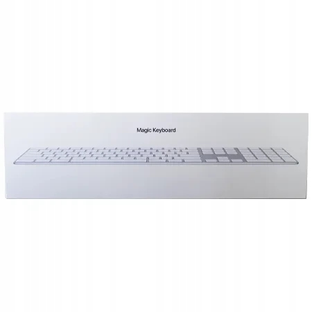 KLAWIATURA UKŁAD WŁOSKI APPLE KEYBOARD WITH NUMERIC KEYPAD BIAŁA