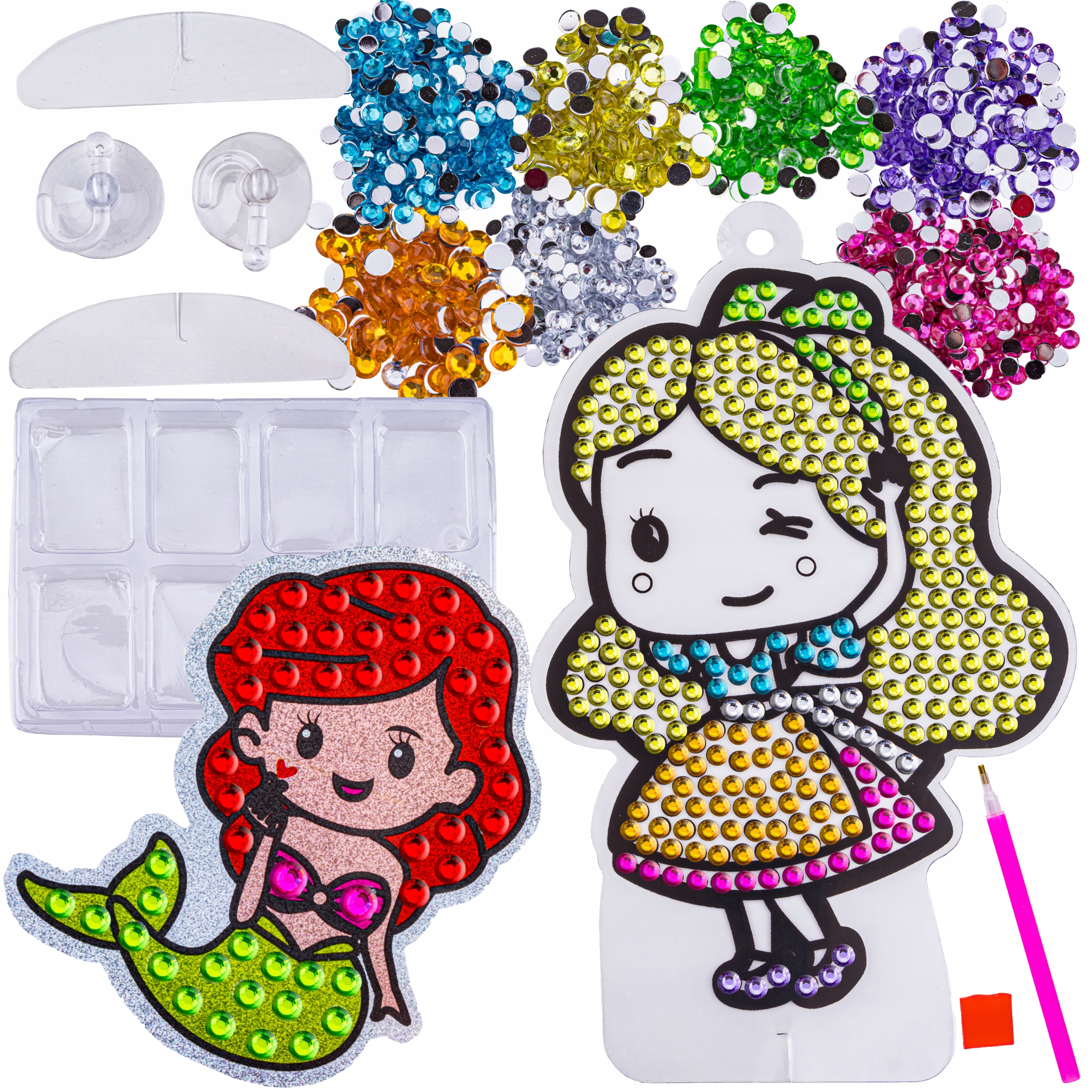 HAFT DIAMENTOWY MALOWANIE DIAMENTAMI KSIĘŻNICZKI