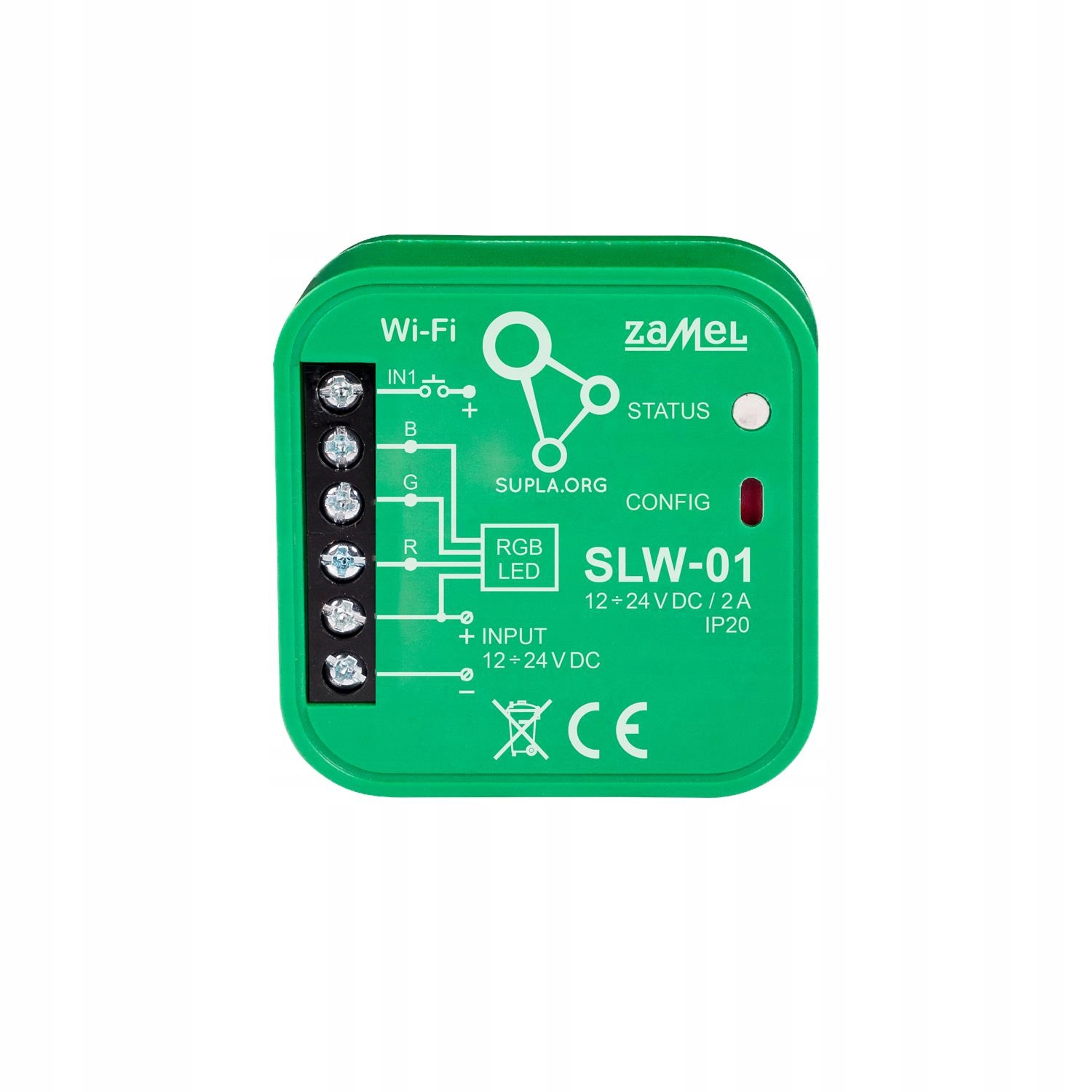 

Sterownik Oświetlenia Led Rgb Wi-fi Supla SLW-01