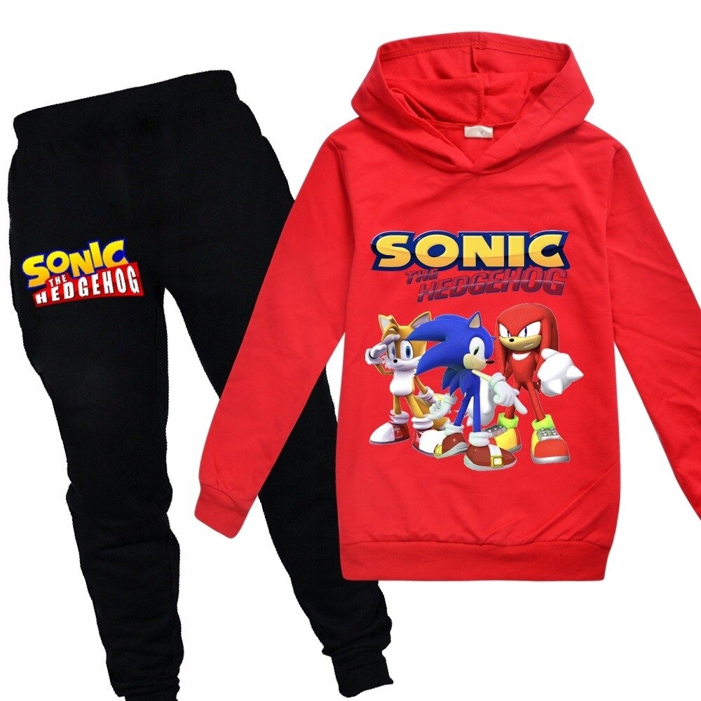 

Dres Sonic Spodnie Bluza Z Kapturem Kolory