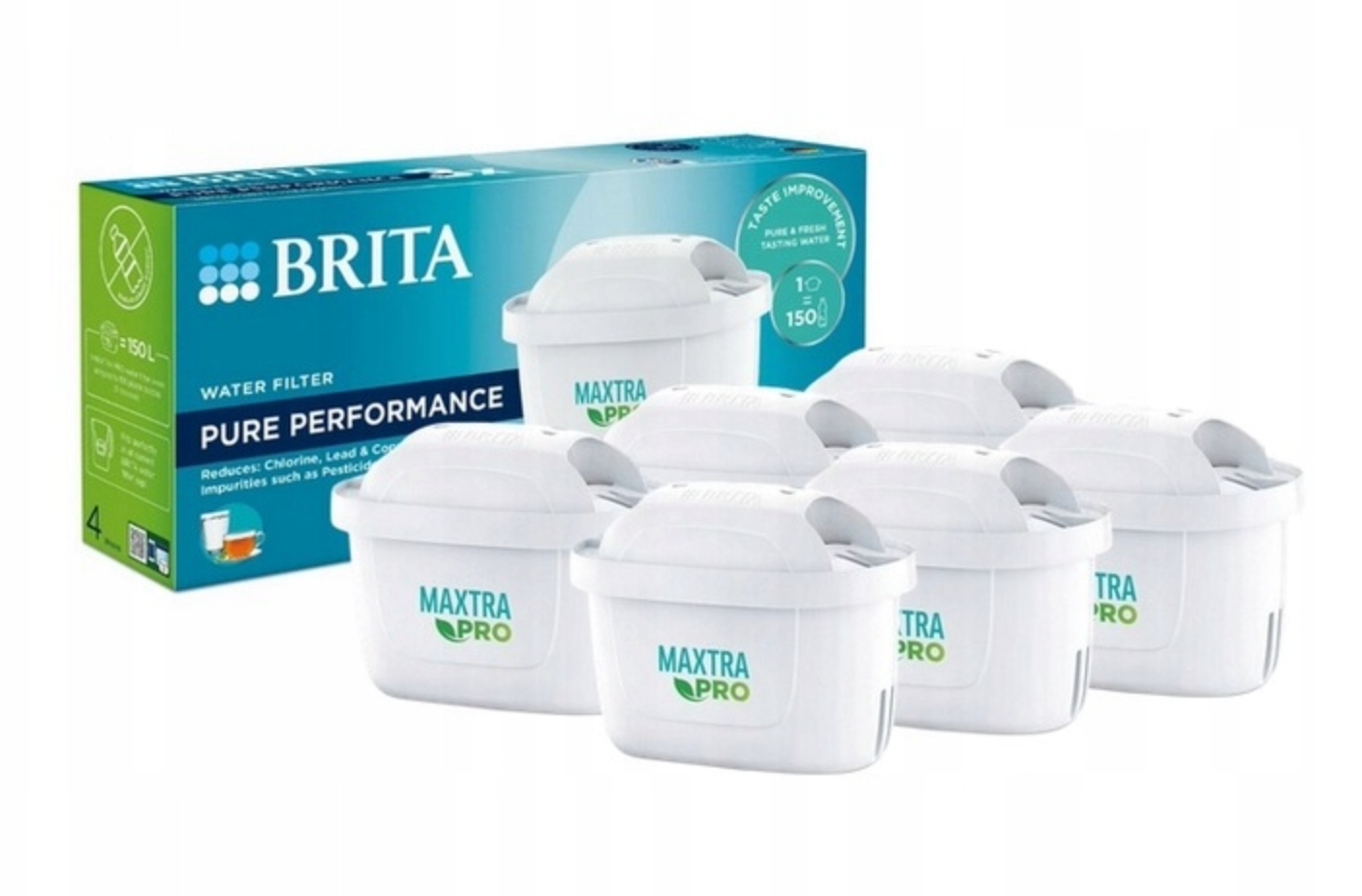 Wkład filtrujący do dzbanka Brita Maxtra Pro Pure Performance 6 szt.