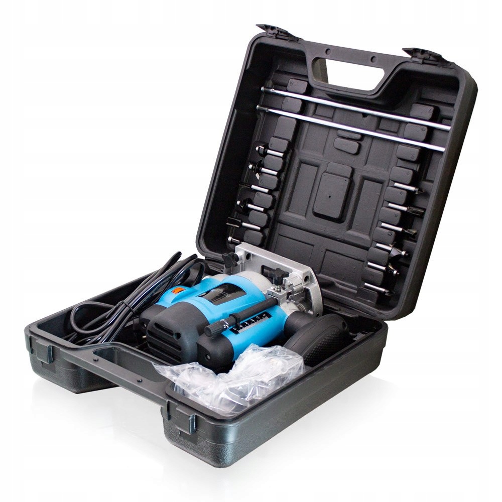 Frezarka górnowrzecionowa krawędziowa 1200W + 12x frezy Marka Bituxx