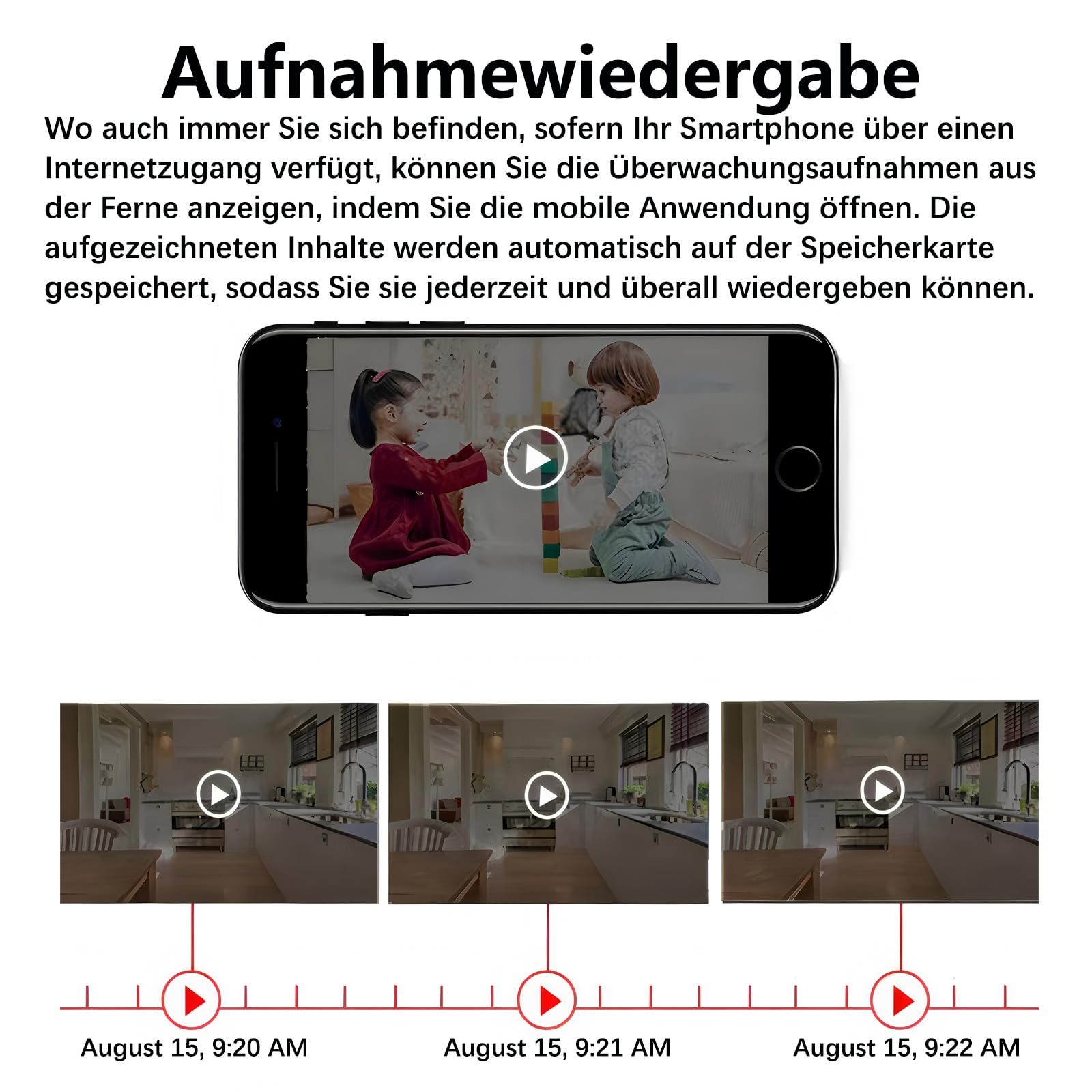 MINI KAMERA WiFi Full HD Kamera Do Monitoringu Domu i Biura Nocna Wizja — miniatura 9
