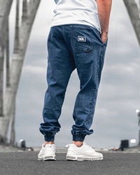 Kalhoty New Bad Line Jogger Icon Light Jeans