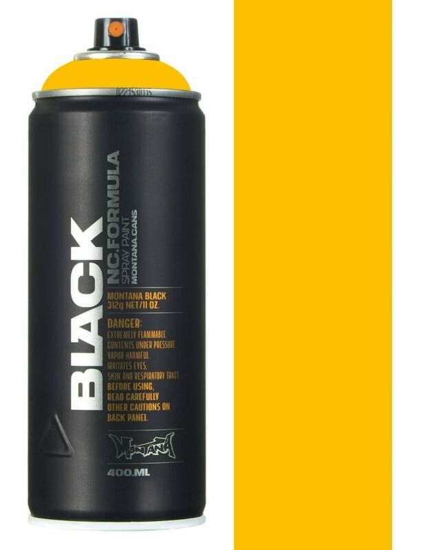 

Motip Montana Black 400ml Yellow 1030 Spray